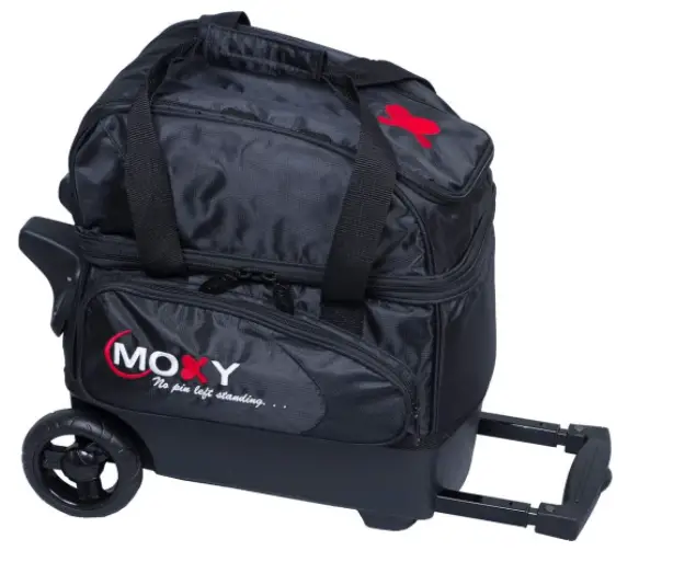 Moxy Single Deluxe Roller Bowling Bag - bowlingview