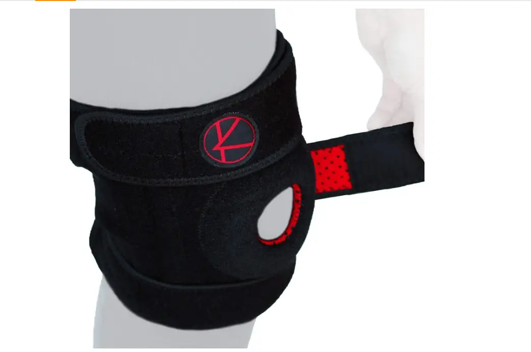 Plus Size Knee Brace for Women and Men Open Patella Adjustable Knee Brace with Side Stabilizers. Knee Brace for Meniscus best knee brace for bowling