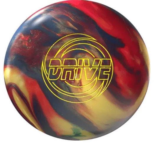 Storm Drive Bowling Ball Gold Navy Red Hybrid 15lbs Best Storm Bowling Balls