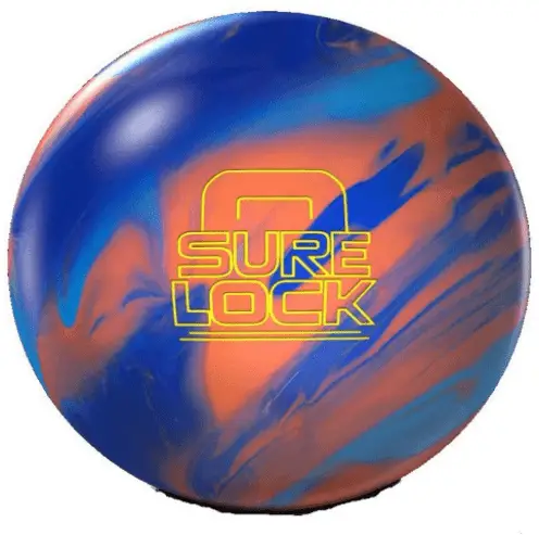 Storm Sure Lock Bowling Ball- Navy Electric Orange